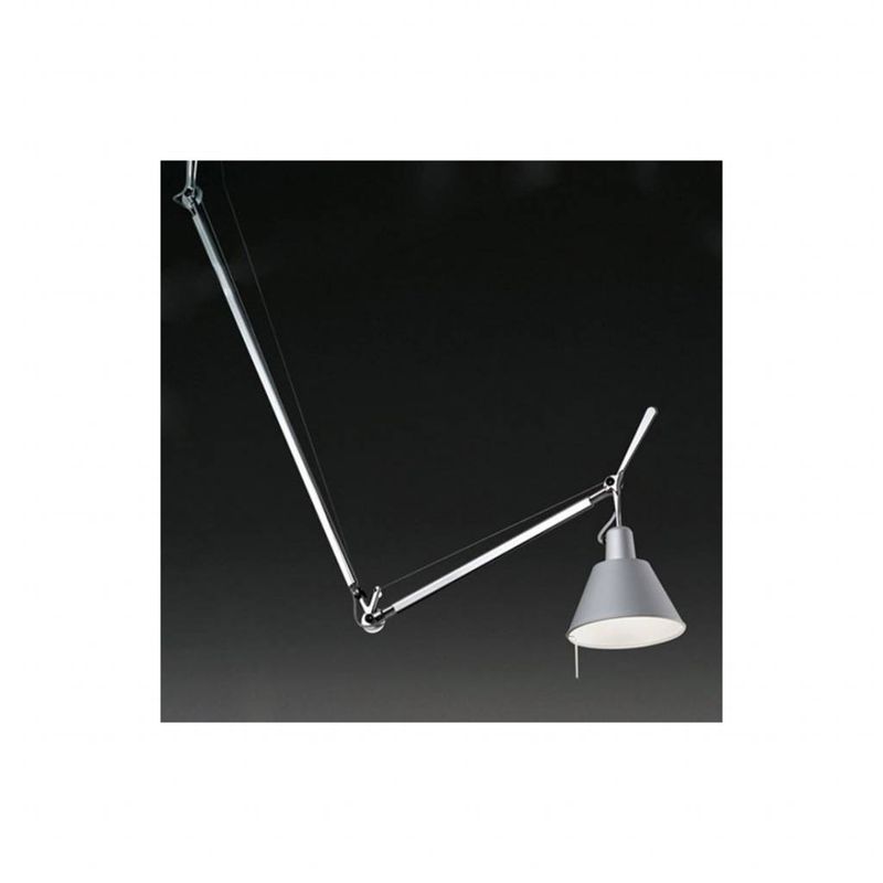 Tolomeo Decentrata hanglamp aluminium kap