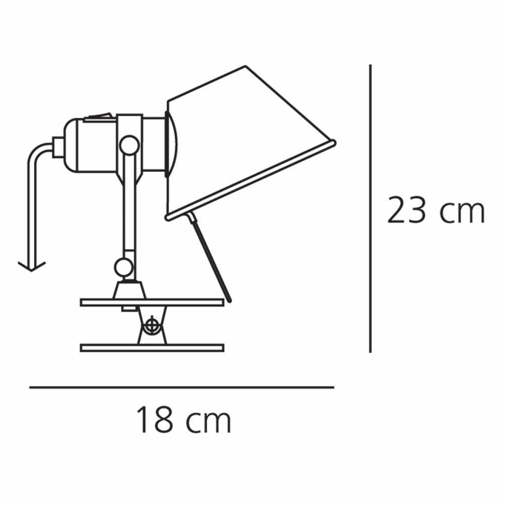 Tolomeo Pinza wandlamp