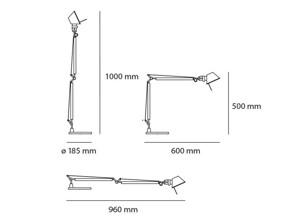 Tolomeo Midi led tafellamp