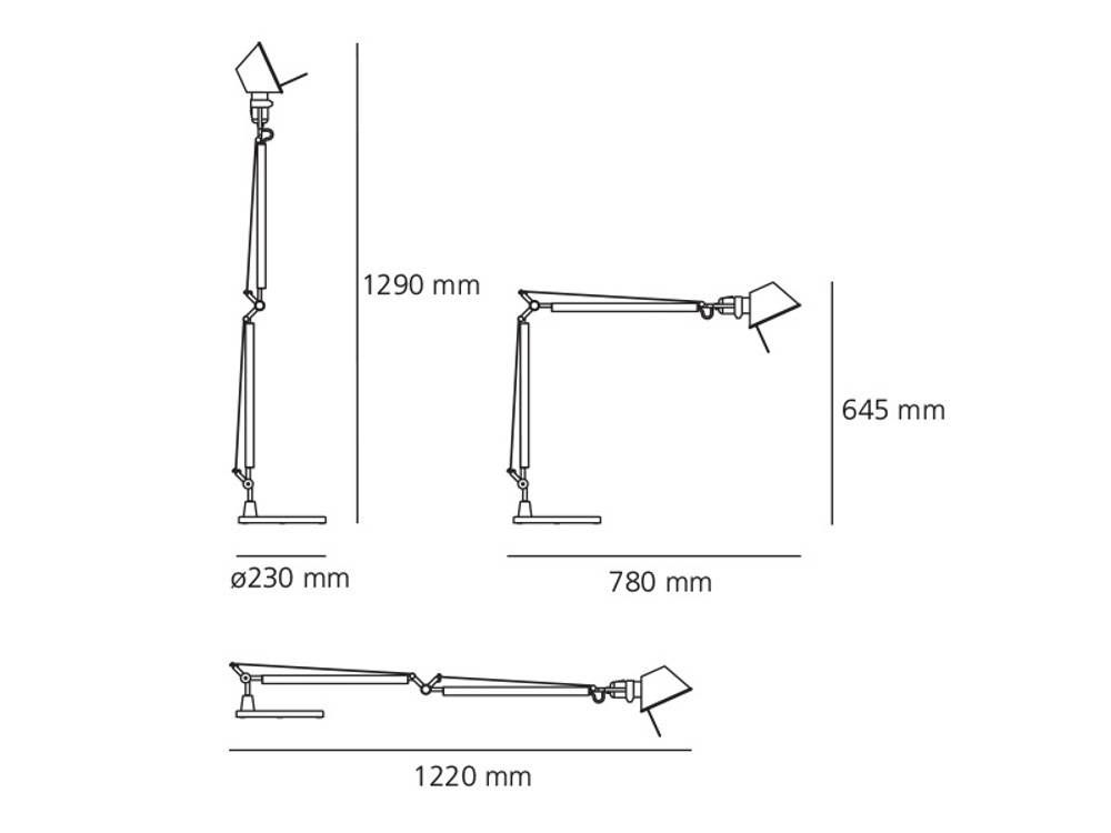 Tolomeo Led tafellamp