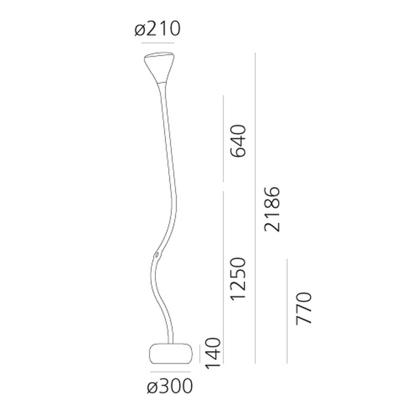Pipe vloerlamp