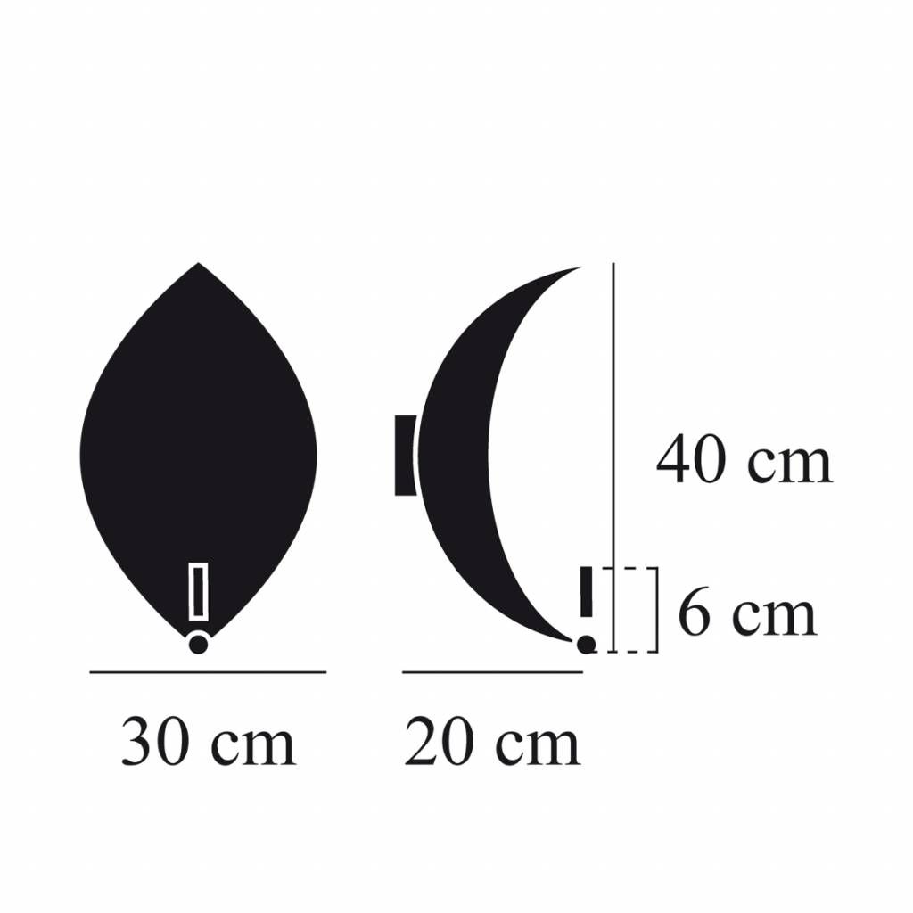 Stchu-Moon 05 wandlamp