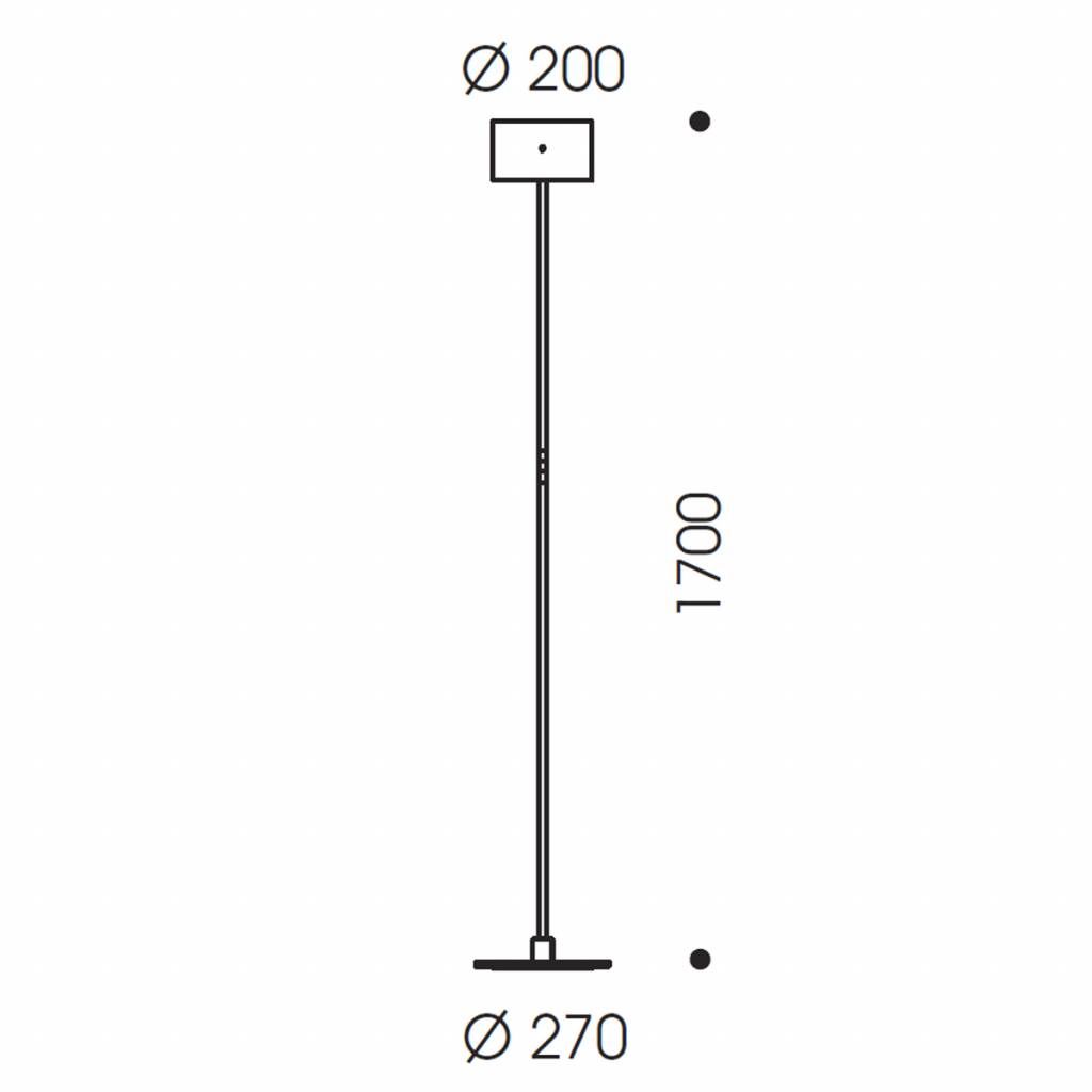 Trofeo vloerlamp