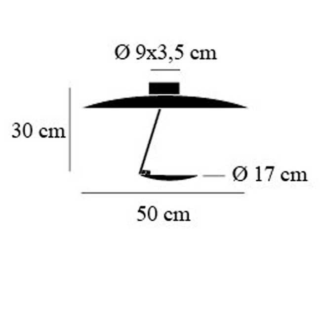 Lederam  C150 plafondlamp