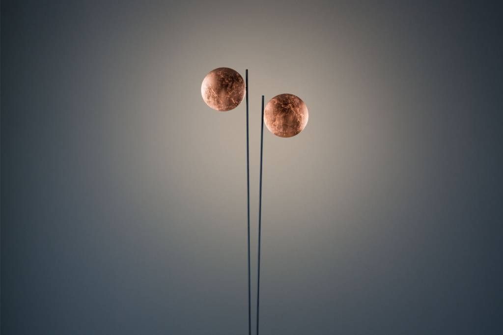 Lederam F2 vloerlamp