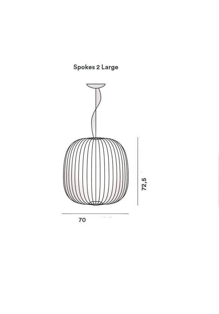Spokes 2 Large hanglamp