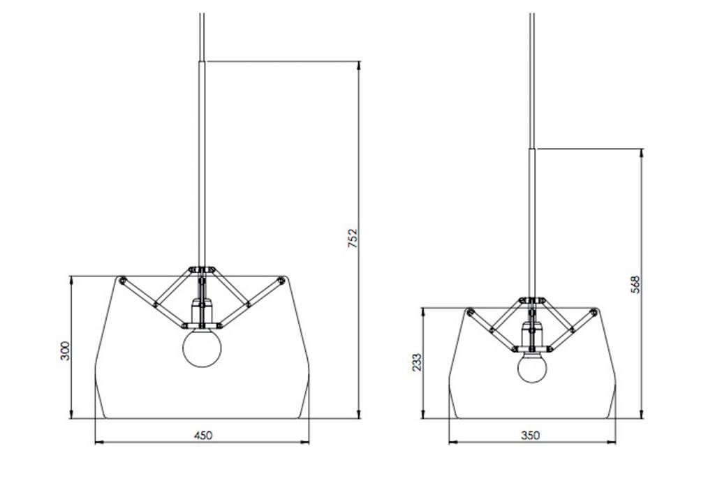 Atlas Hanglamp D350