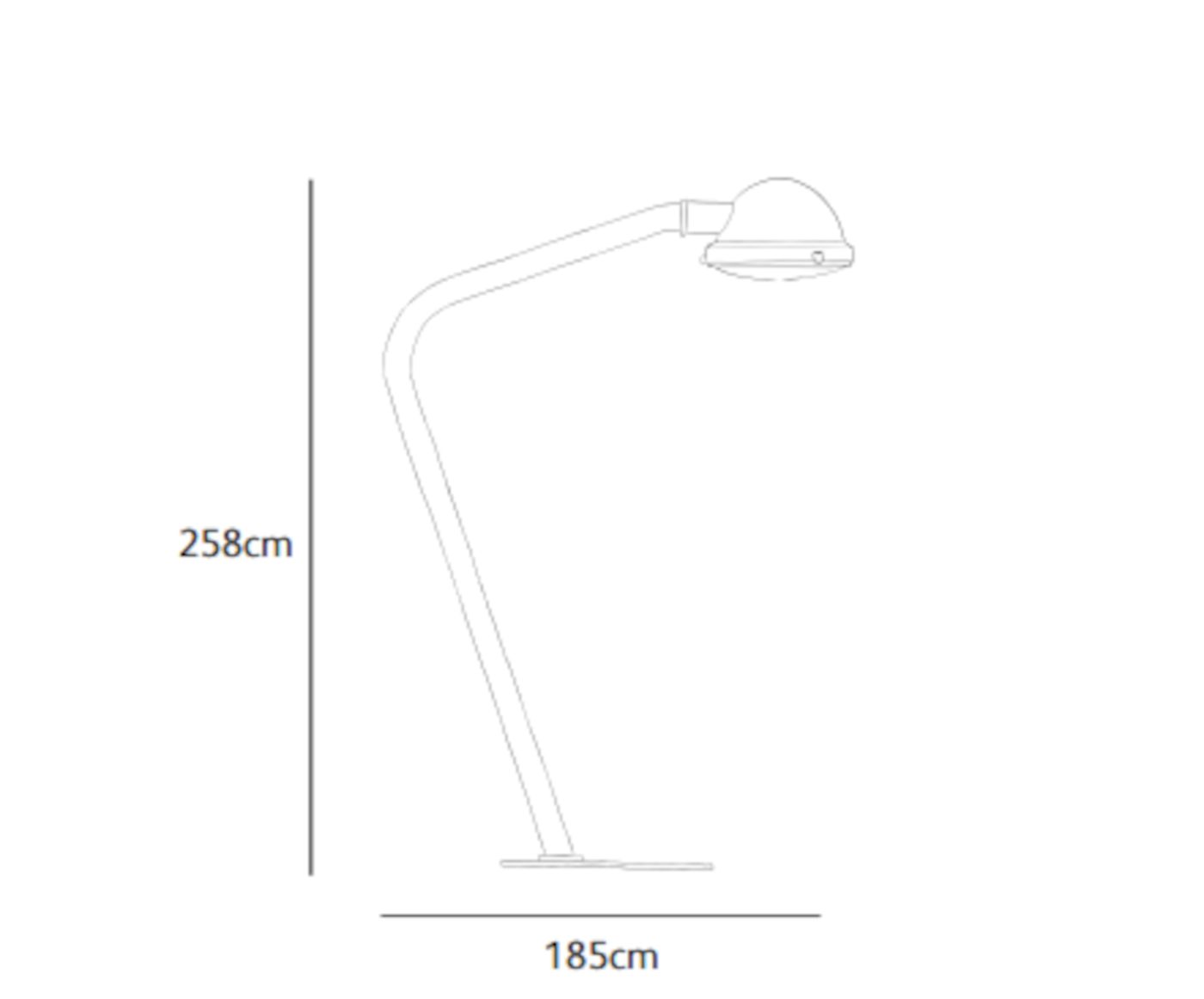 Outsider vloerlamp
