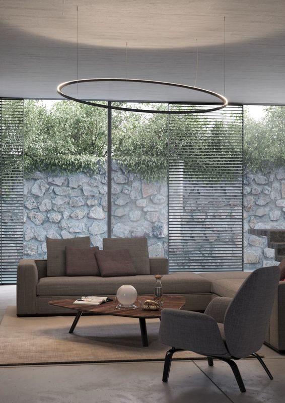 Framed Circle hanglamp