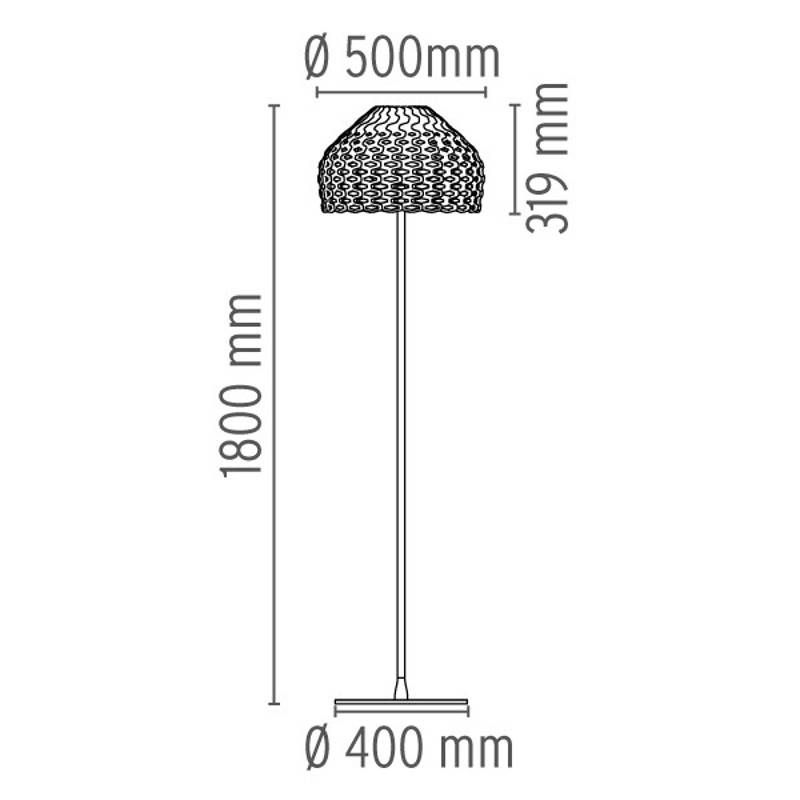 Tatou F vloerlamp