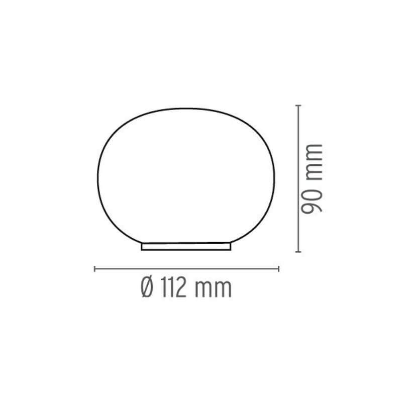 Mini Glo-Ball tafellamp