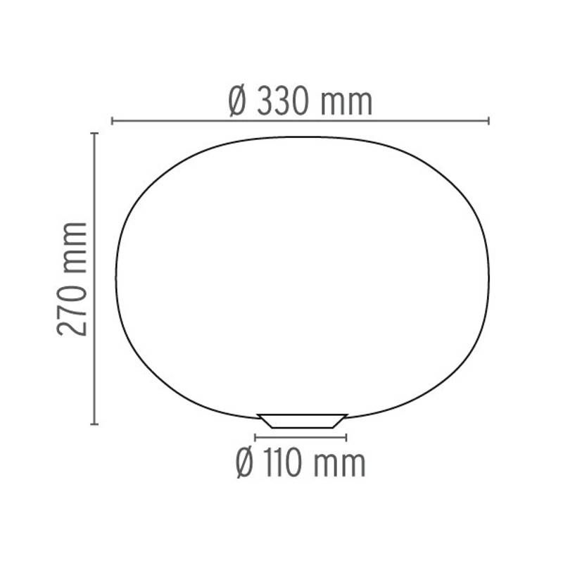 Glo-Ball Basic 1 tafellamp