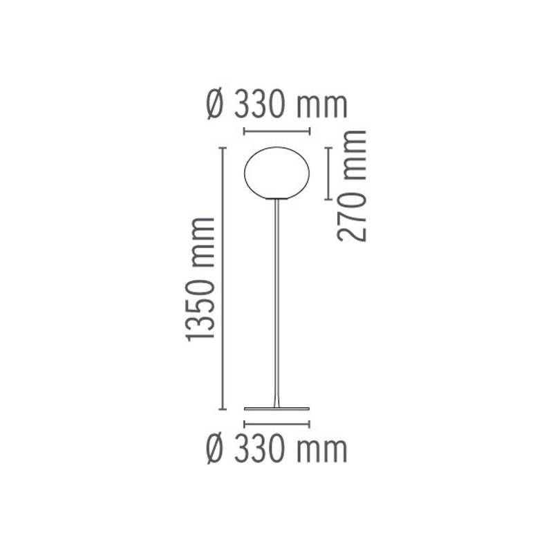 Glo-Ball F1  vloerlamp