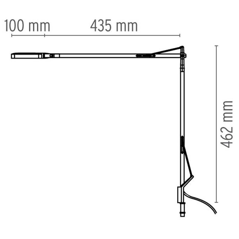 Kelvin led desk support tafellamp