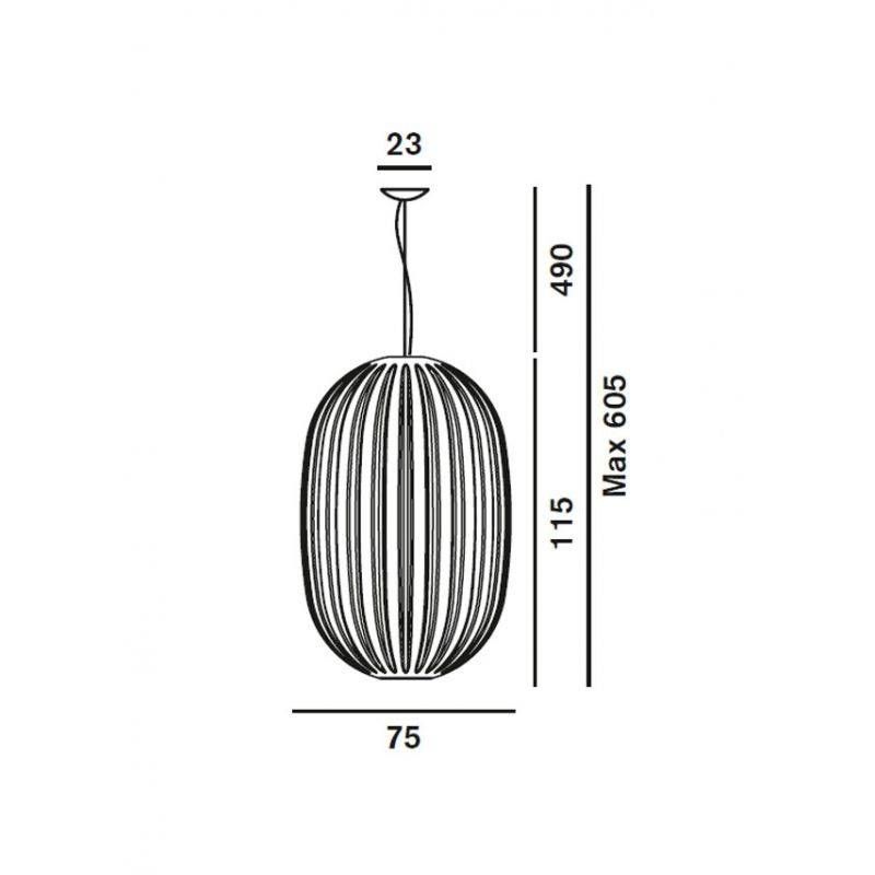 Plass Grande Led hanglamp