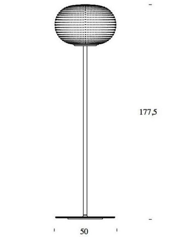 Bianca vloerlamp