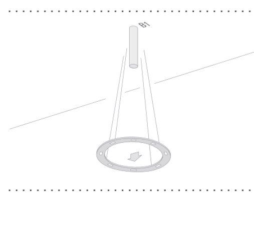 Piani Rondo 68 Down hanglamp