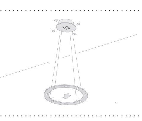Piani Rondo 68 Down hanglamp