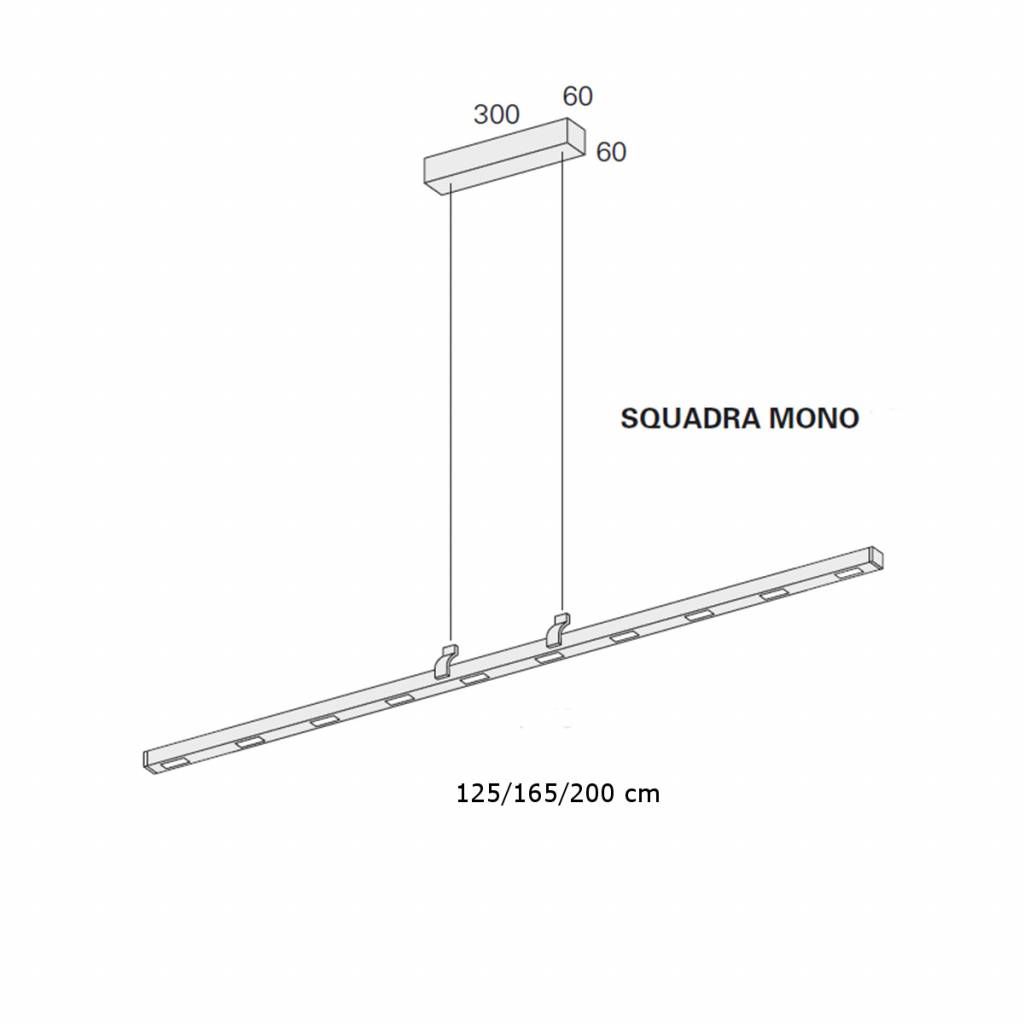 Squadra Mono hanglamp