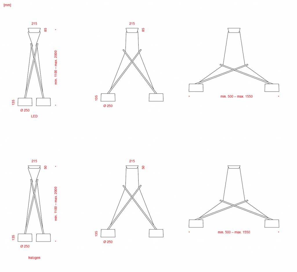 Twin hanglamp