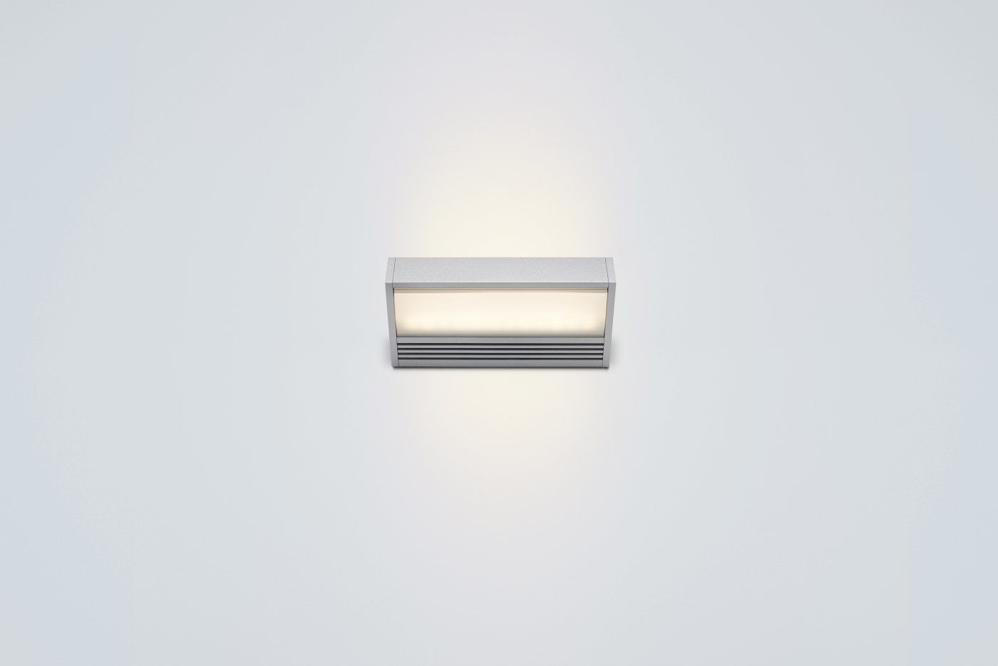 SML² wandlamp. Zilver