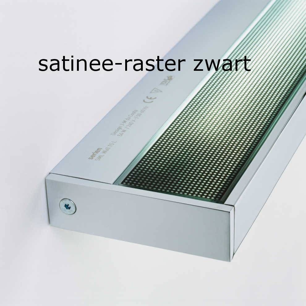 SML² wandlamp. Zilver