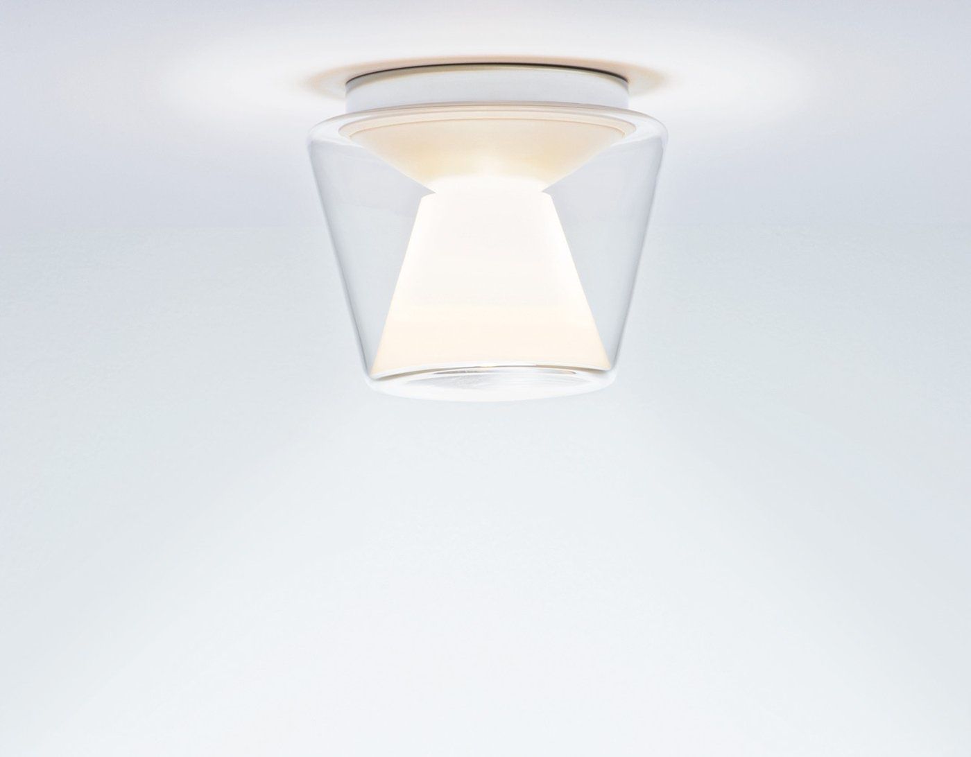 Annex plafondlamp. Helder/Opaal