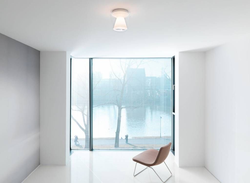 Annex plafondlamp. Helder/Opaal