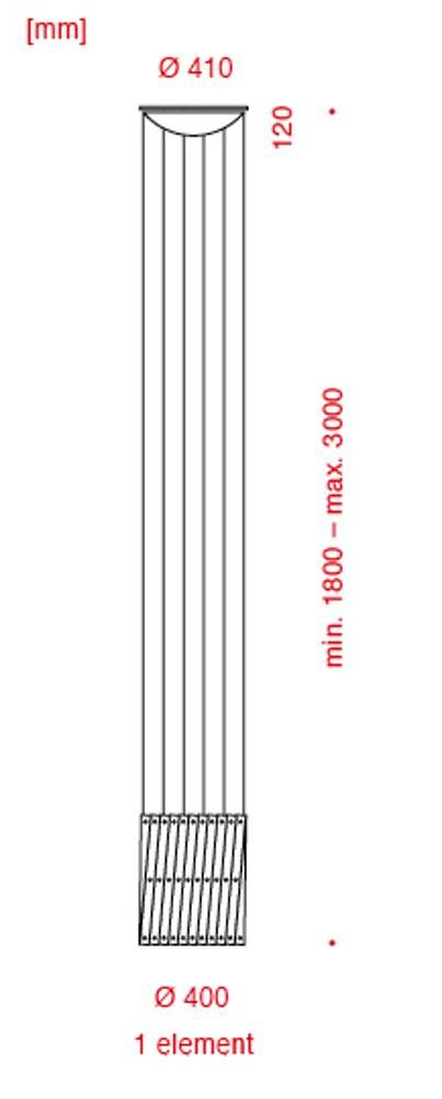 Zoom XL 1 hanglamp