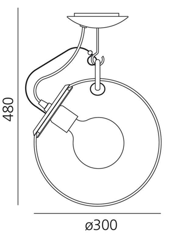 Miconos plafondlamp