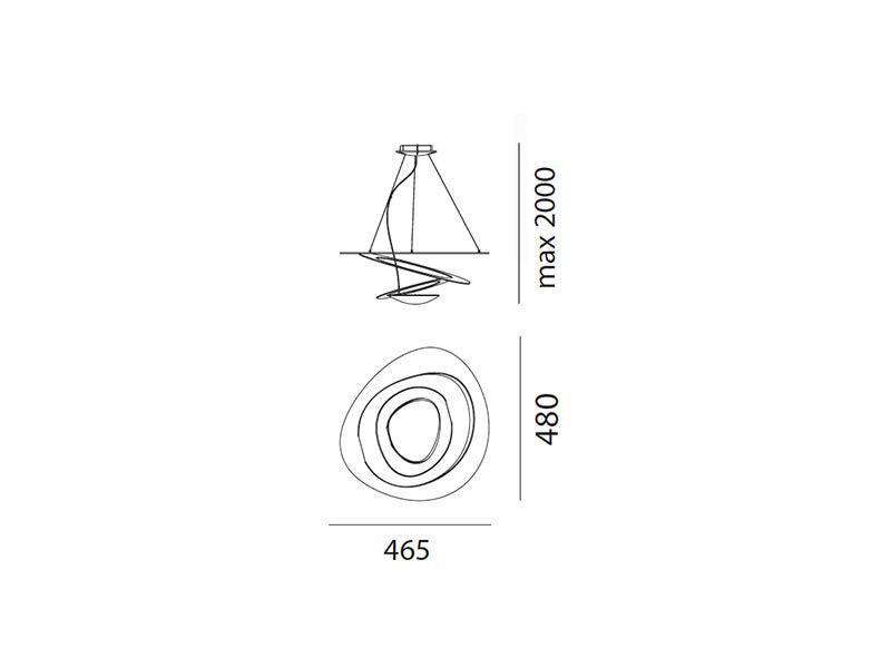 Pirce Micro led hanglamp