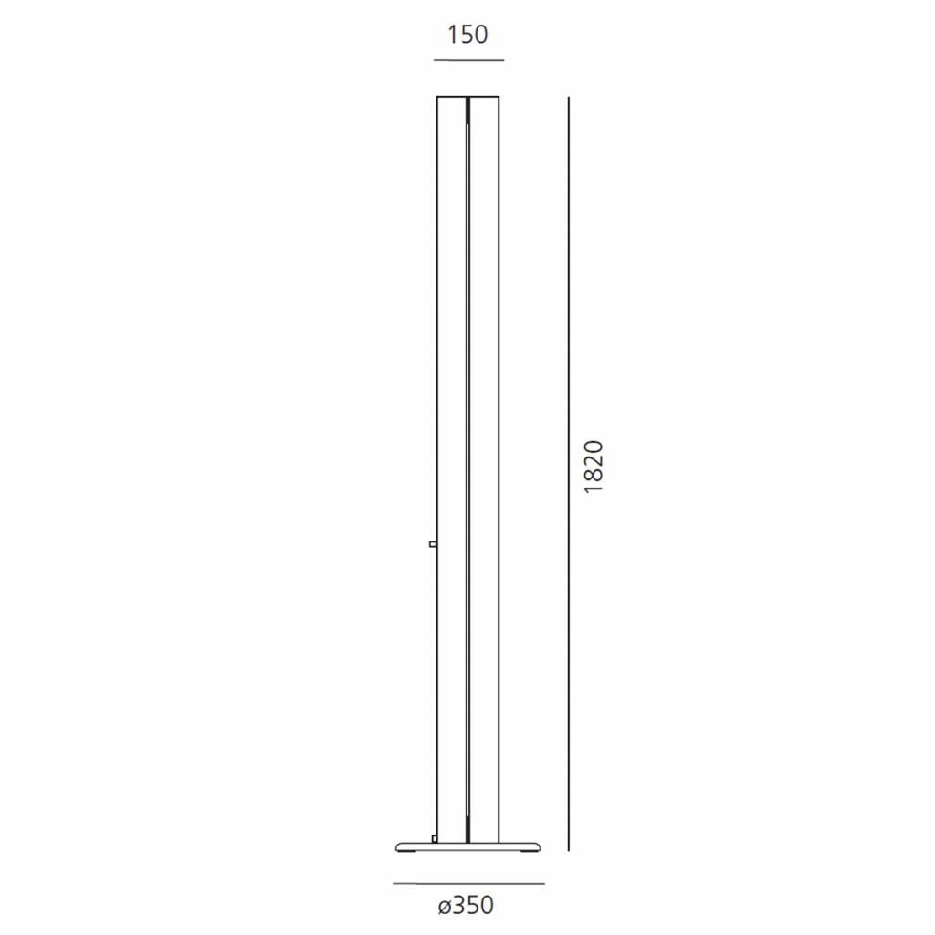 Megaron vloerlamp