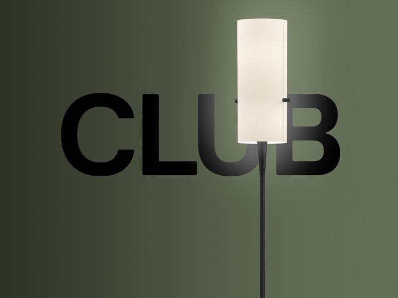 Club vloerlamp