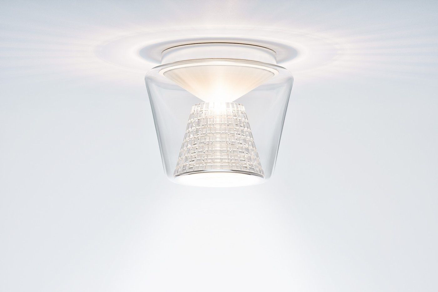 Annex plafondlamp. Helder/Kristal