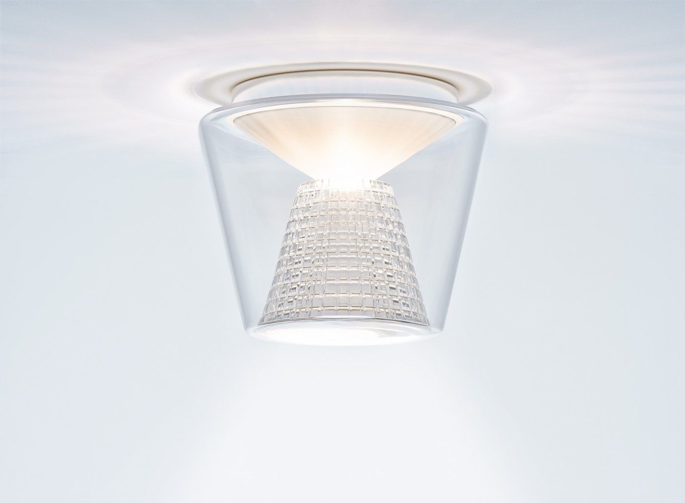 Annex plafondlamp. Helder/Kristal