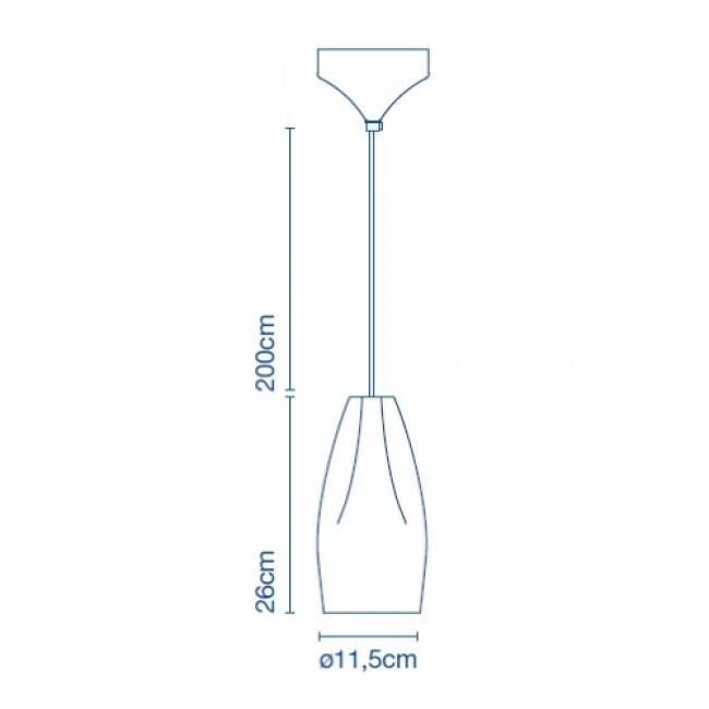 Pleat Box 13 hanglamp
