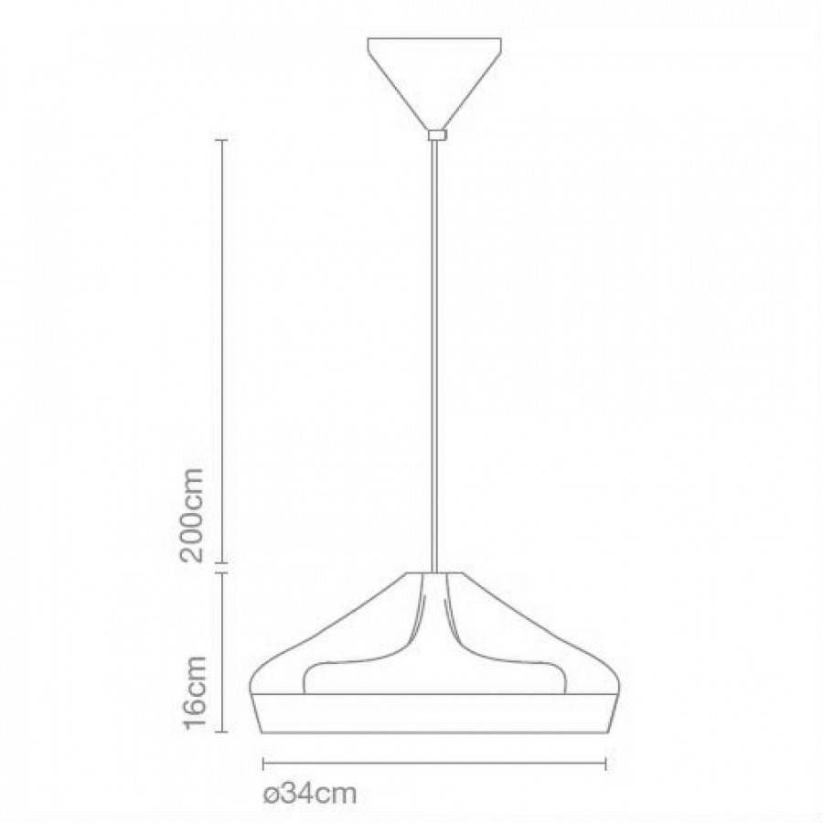Pleat Box 36 hanglamp