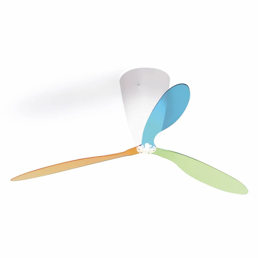 Blow ventilator plafondlamp