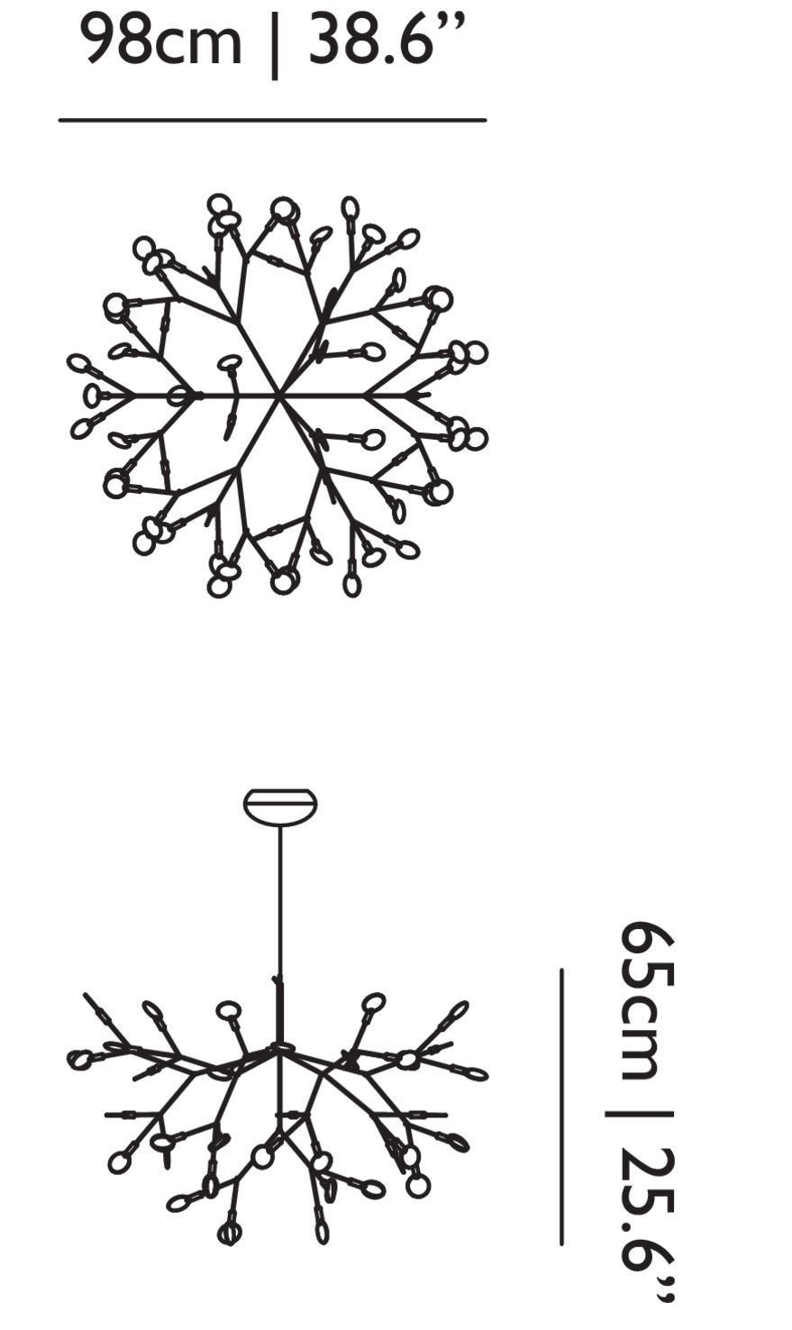 Heracleum II Large hanglamp