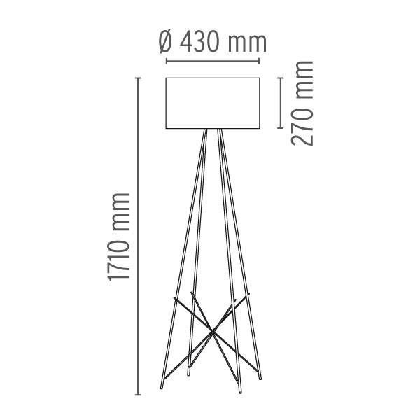 Ray F2 vloerlamp