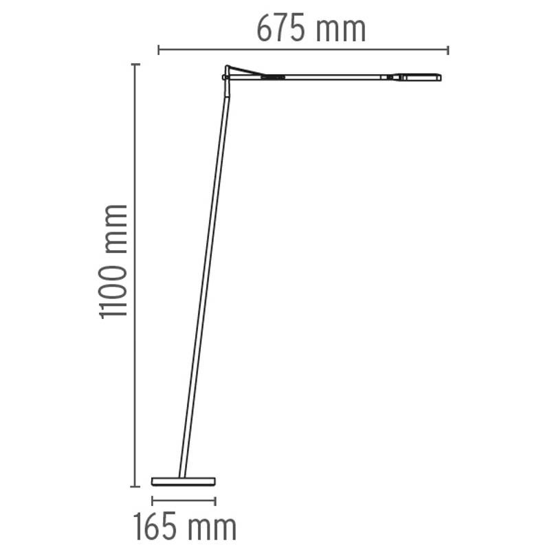Kelvin led vloerlamp