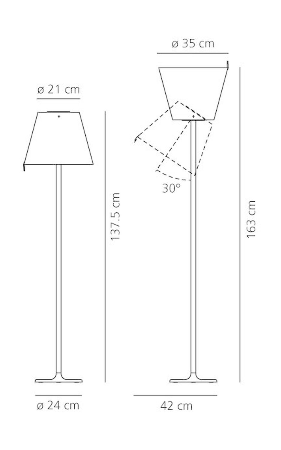 Melampo vloerlamp