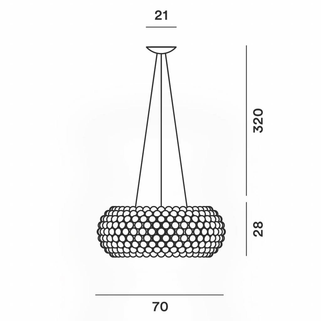 Caboche Plus Grande hanglamp