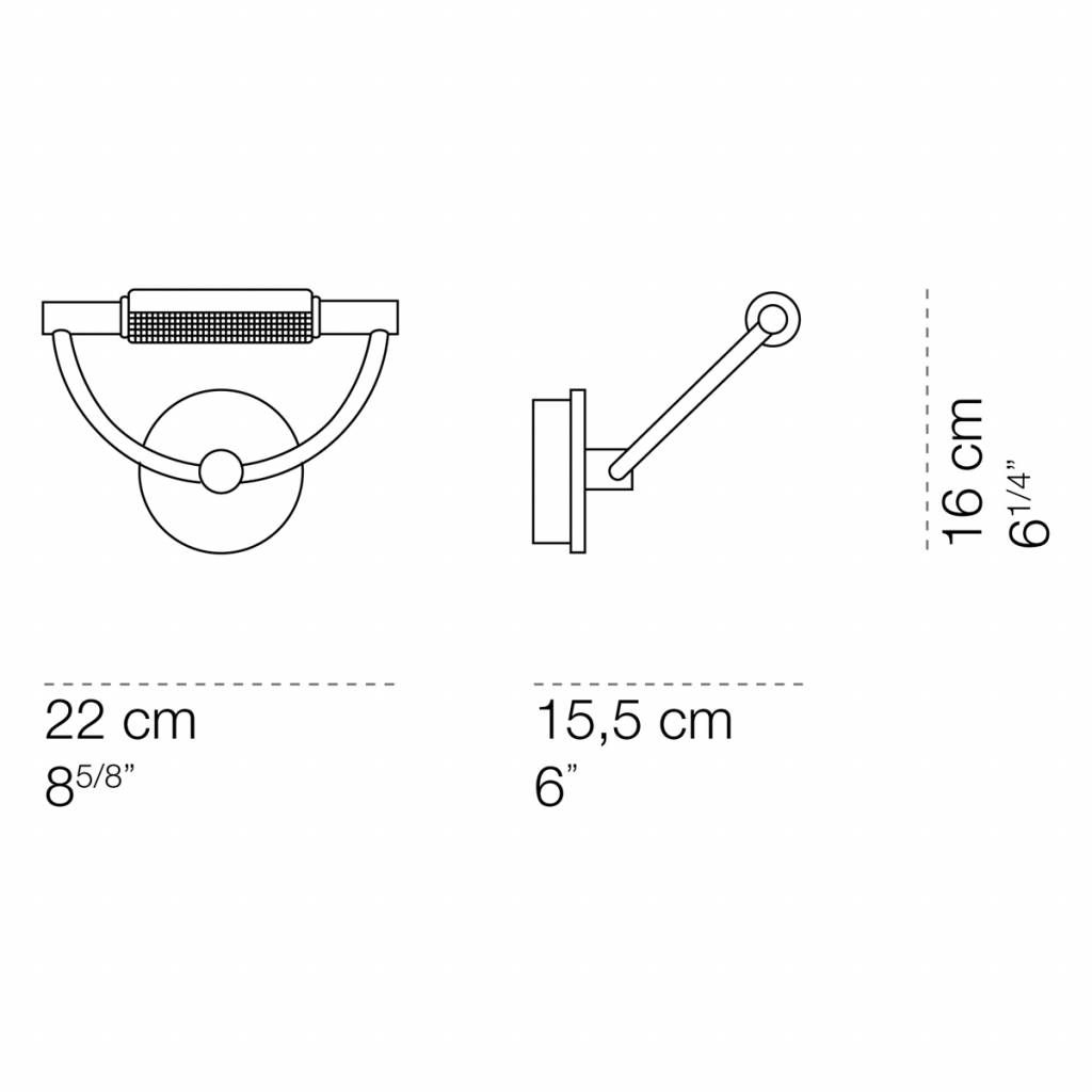 Gradi Mini wand/plafondlamp