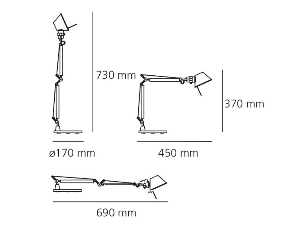 Tolomeo Micro tafellamp