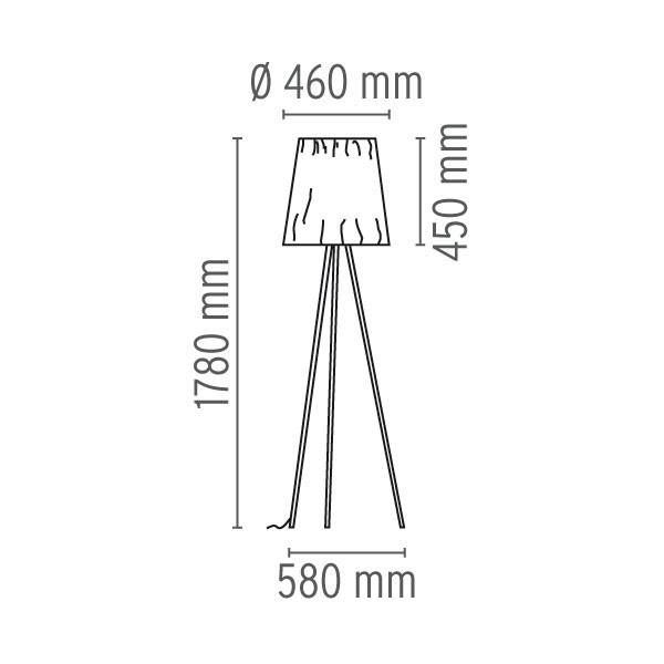 Rosy Angelis vloerlamp