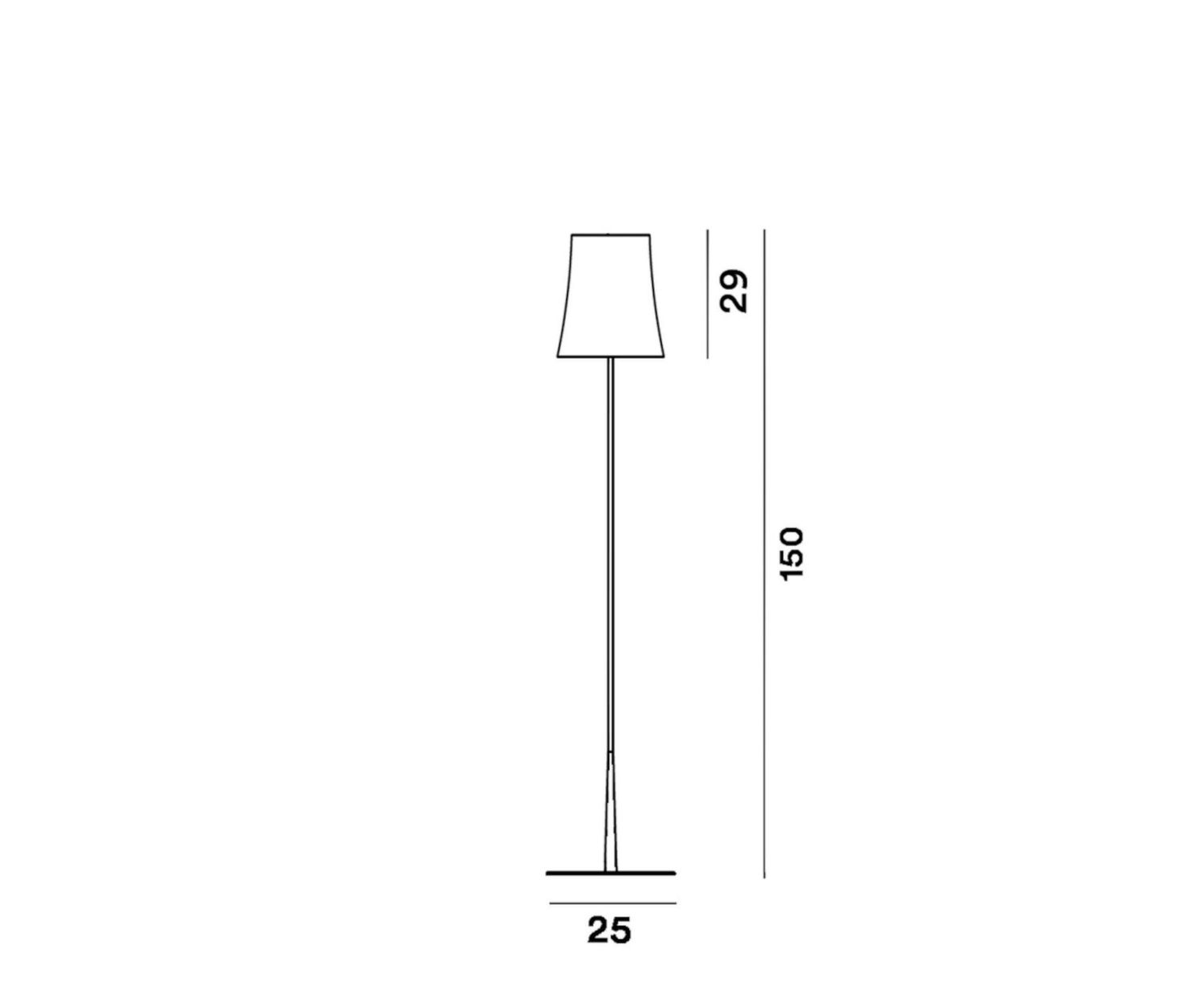 Birdie Easy vloerlamp