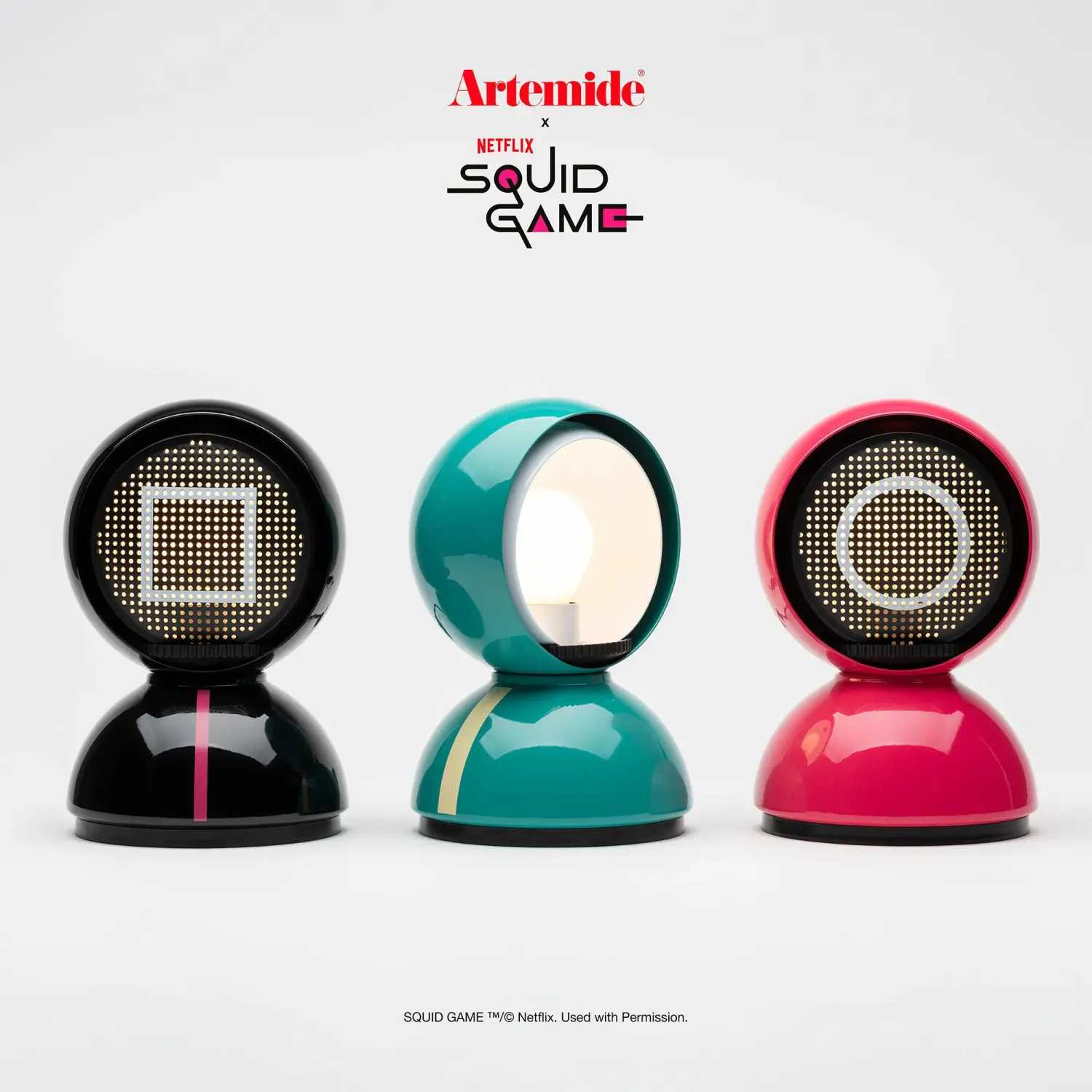 Eclisse x Squid Game tafellamp