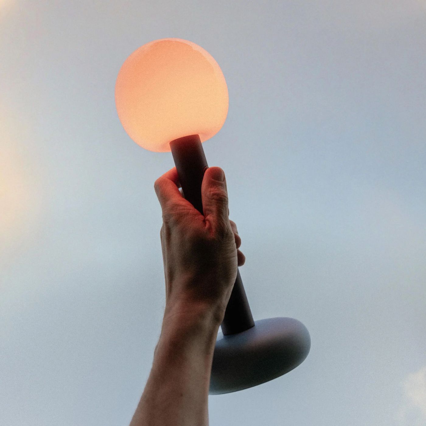 Fire tafellamp portable