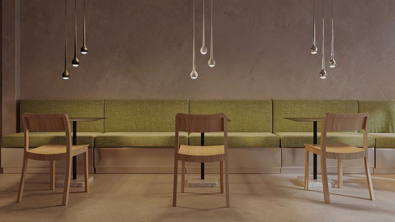 Falling Sun Chandelier 3 voudig hanglamp